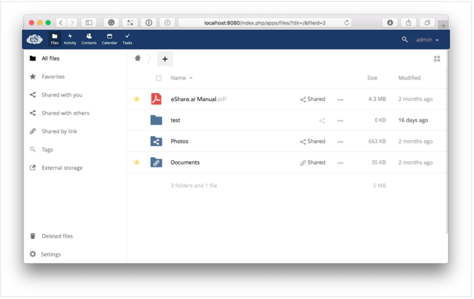 Web UI Features